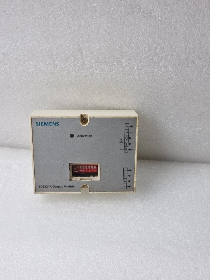Siemens BDS221A Addressable Output Module | Fire Alarm I/O Module BDS221A